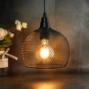 8.5"H Battery Powered Decorative Pendant Lamp(Round)