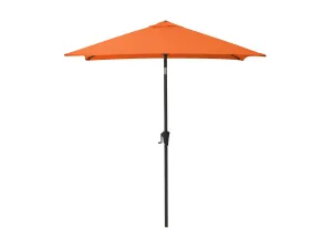 9ft Orange Square Patio Umbrella