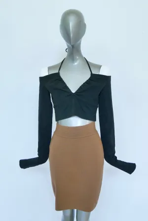 Alaia fitted mini skirt circa 1995