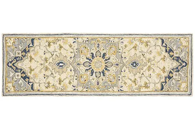 Alfresco 28402 Blue/Ivory Rug