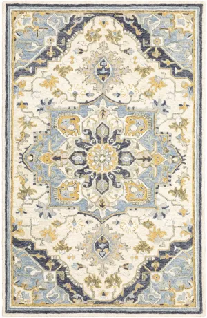 Alfresco 28402 Blue/Ivory Rug