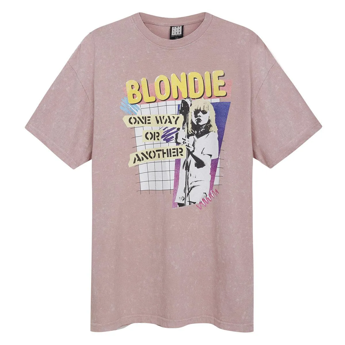 Amplified Mens One Way Or Another Blondie Vintage T-Shirt