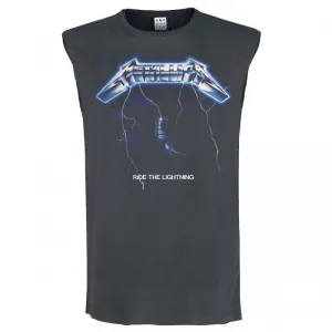 Amplified Mens Ride The Lightning Metallica Tank Top