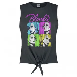 Amplified Womens/Ladies Quadrant Blondie Neon T-Shirt