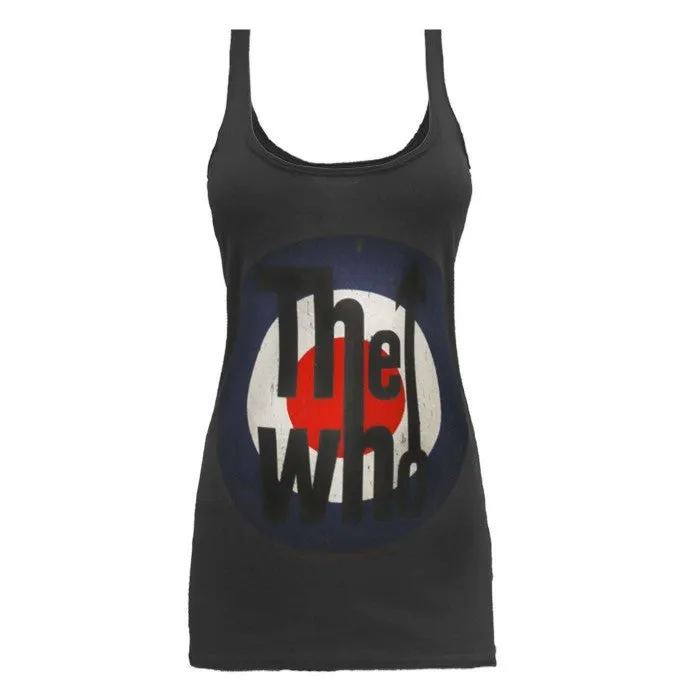 Amplified Womens/Ladies Target The Who Vest Top