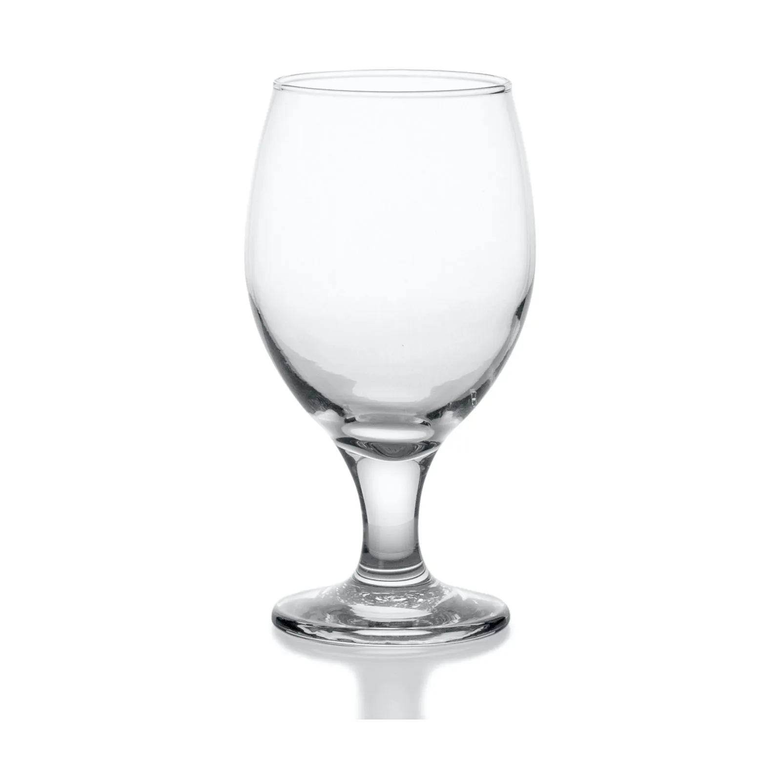 Belluno Classic Clear Glasses for Water, Juice, Liquor - Wine Goblets - Set of 6 (13.5 Ounces)