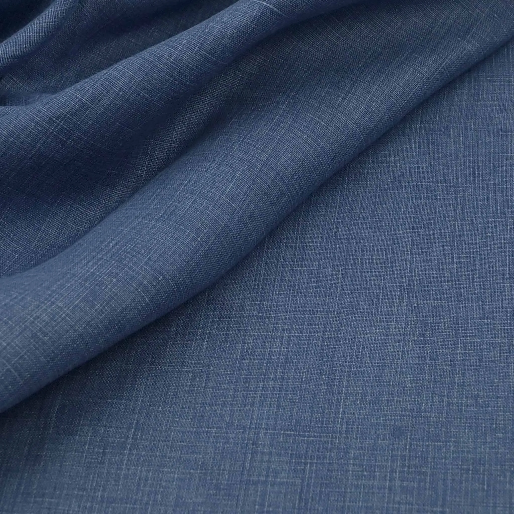 Blue Cotton Denim Fabric 98691