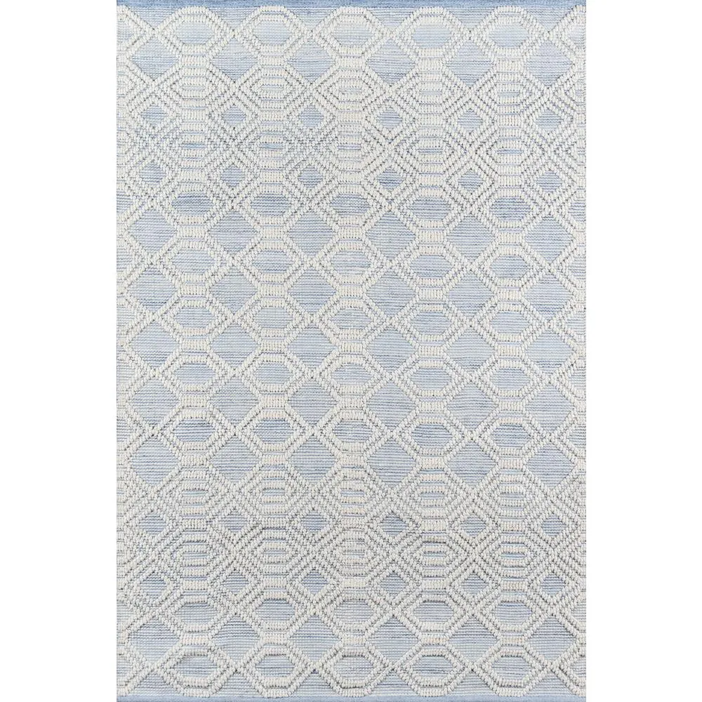 Chania | Large Light Blue Modern 5 x 8 Area Rug