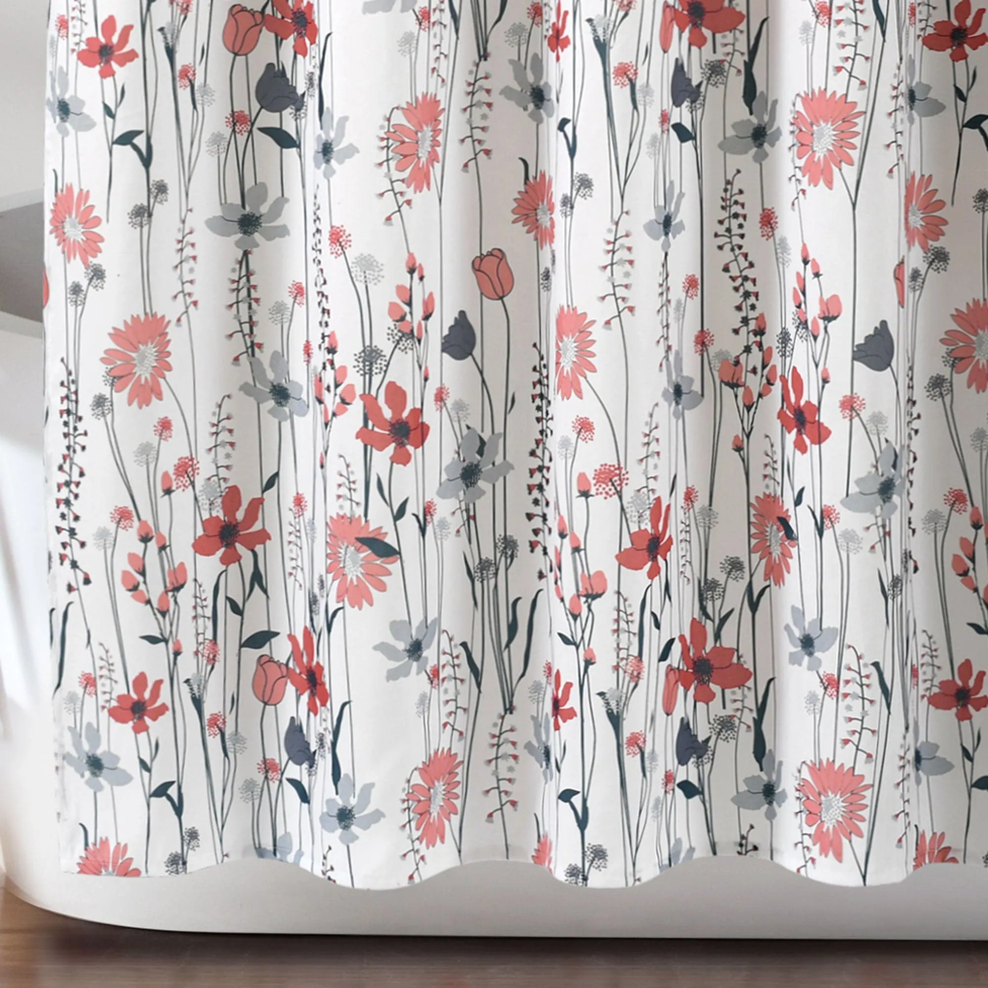 Clarissa Floral Shower Curtain