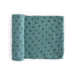 Cotton Muslin Swaddle Blanket - Wallflower