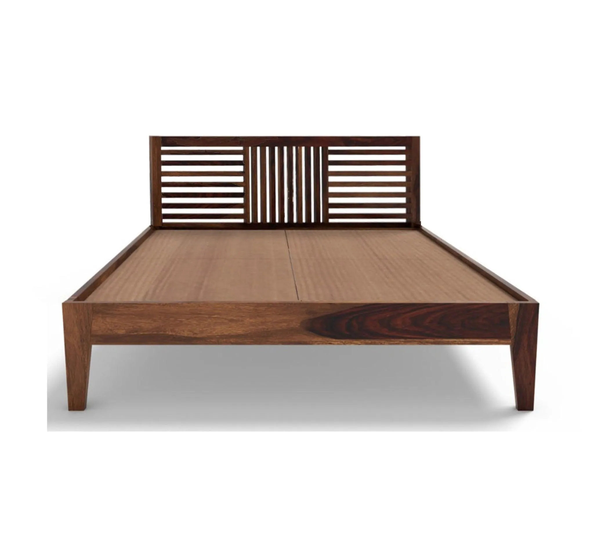 DIMO BED KING Sheesham Wood (Honey Finish)