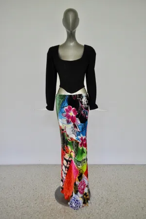 Galliano maxi skirt 90s