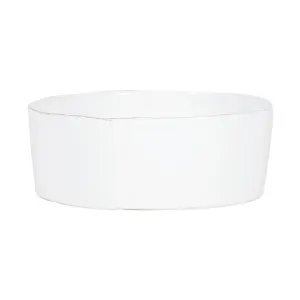 Lastra Serving Bowl - Large - White