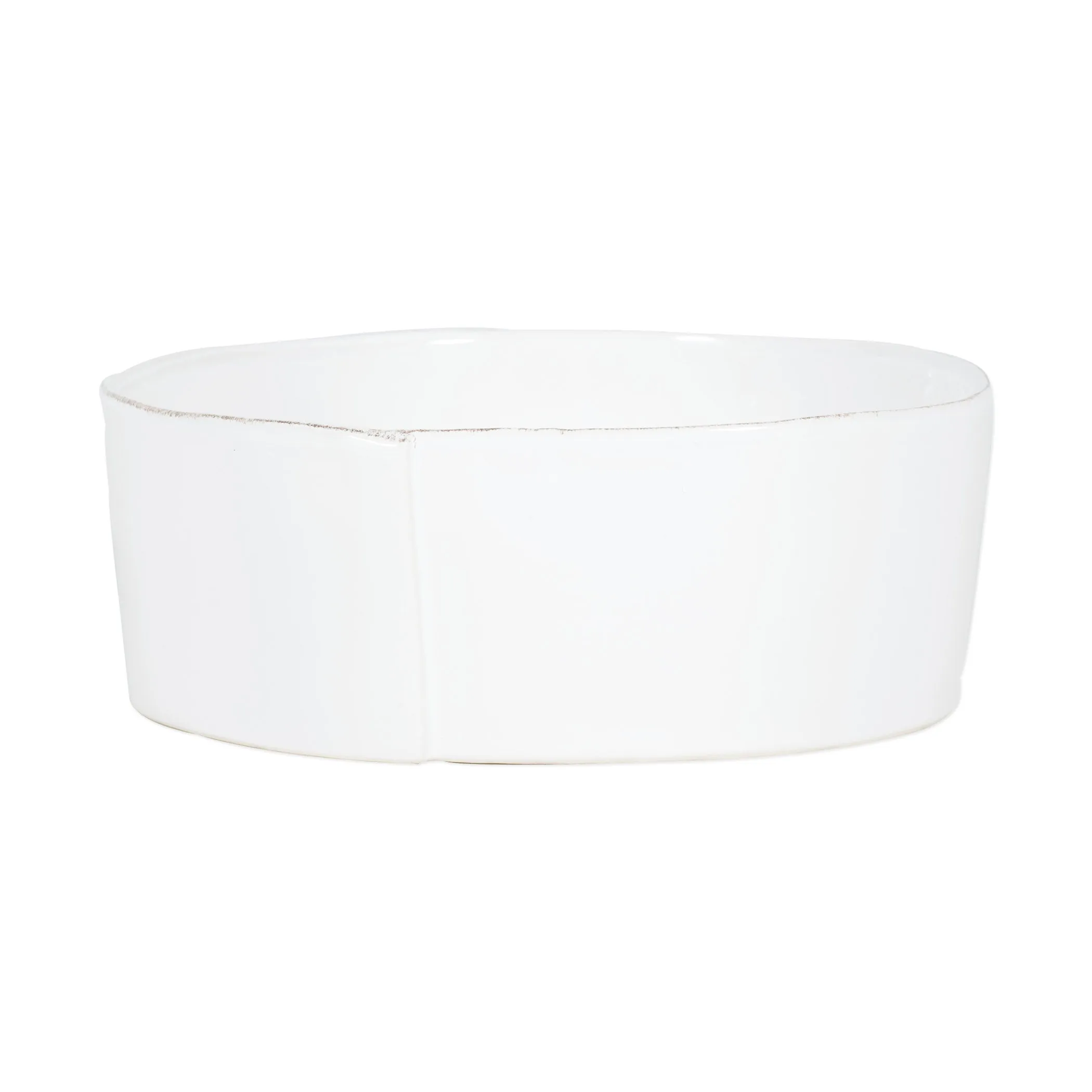 Lastra Serving Bowl - Large - White