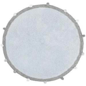 Lorena Canals Washable Rug Bubbly Soft Blue - Grey