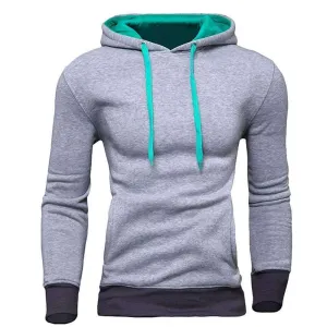 Men's Slim-Fit Casual Hoodie