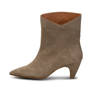 Paula boot suede - TAUPE