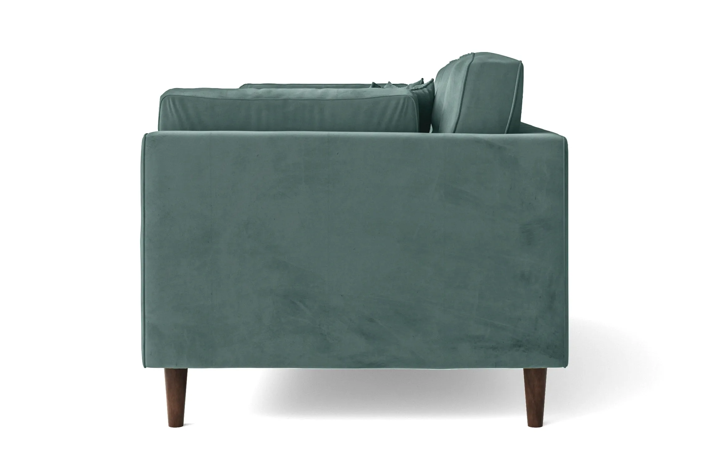 Ragusa 3 Seater Sofa Teal Velvet