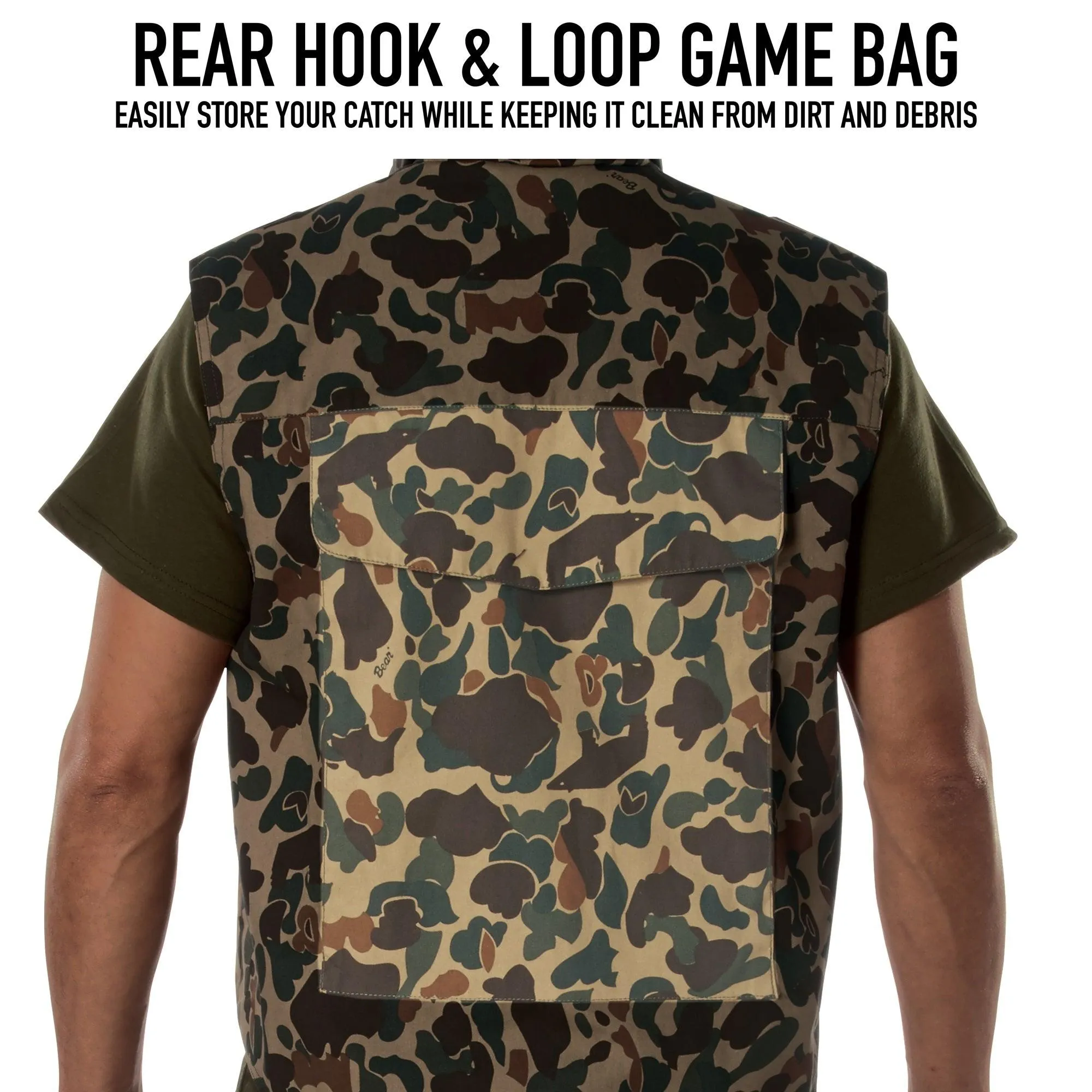 Rothco X Bear Archery Fred Bear Camo Ranger Vest